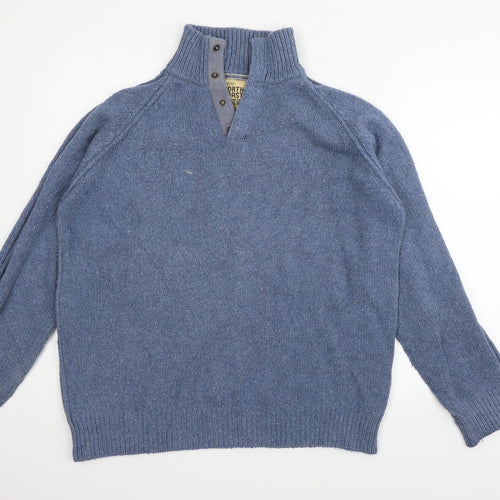 Marks and Spencer Mens Blue   Pullover Jumper Size 2XL
