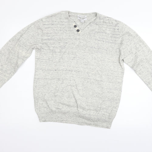 Cedar Wood State  Mens Grey   Pullover Jumper Size L