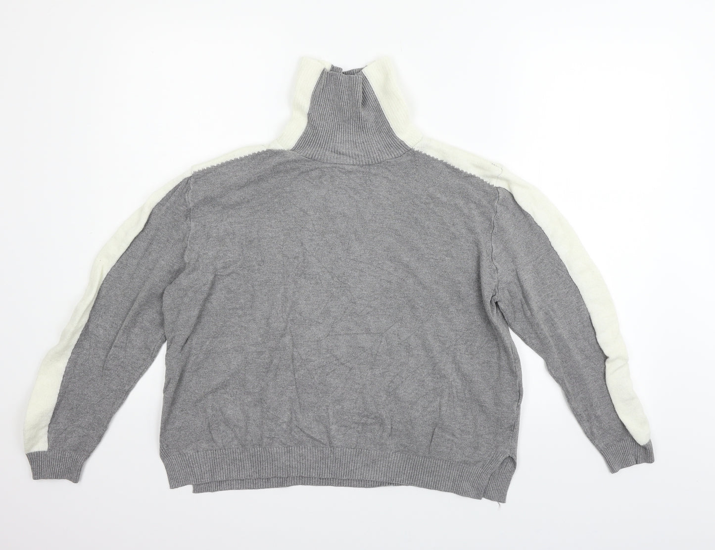 Marks and Spencer Womens Grey   Pullover Jumper Size XL