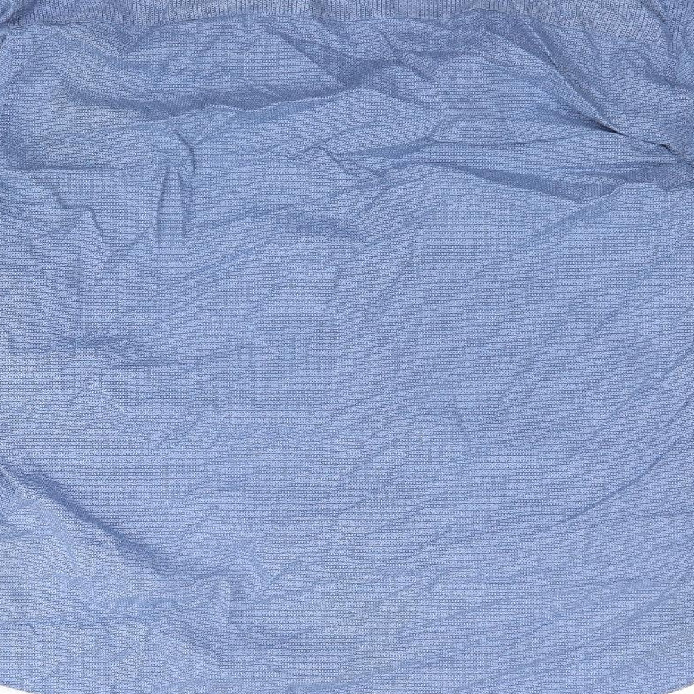 F&F Mens Blue    Button-Up Size 17