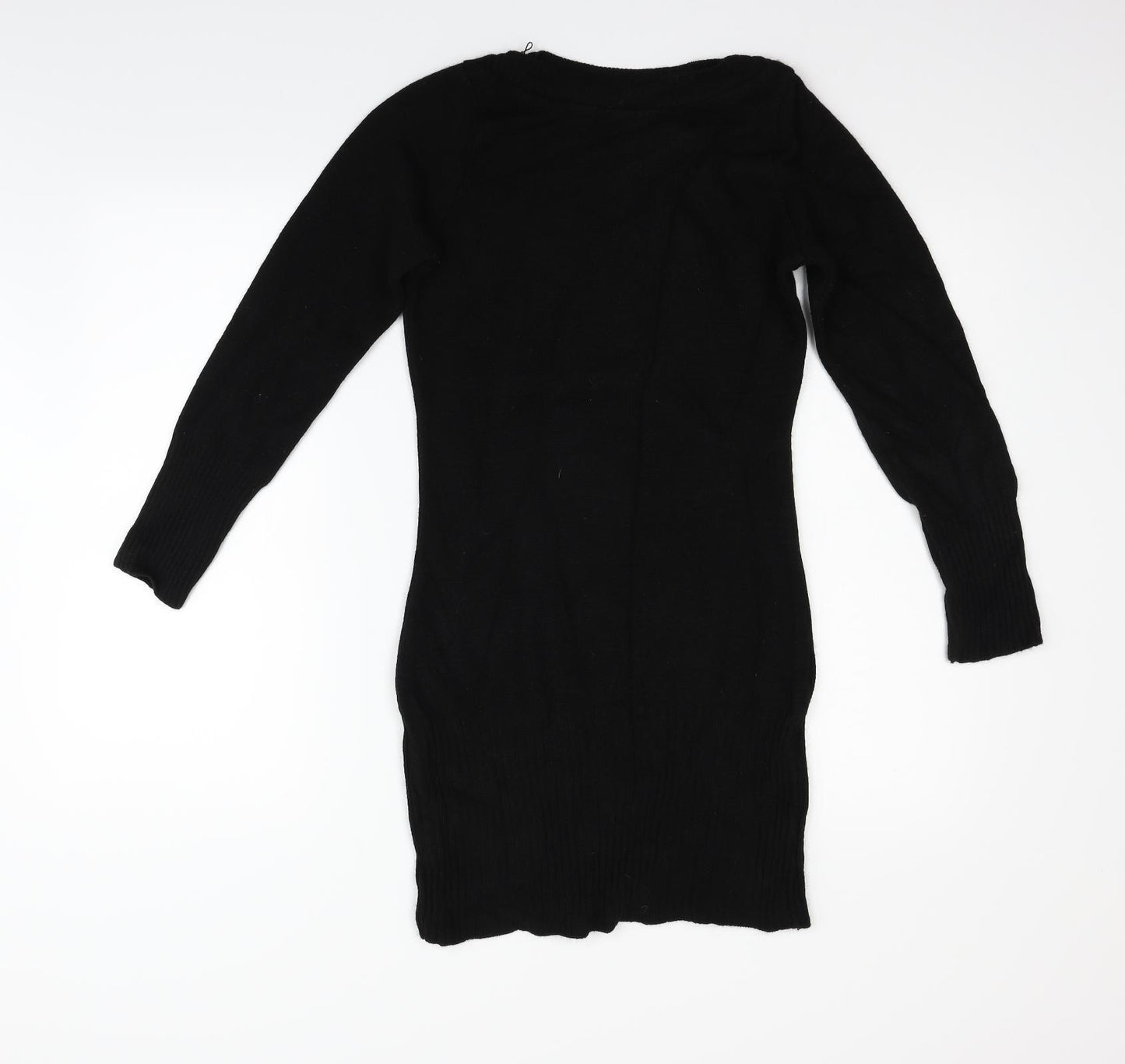 Great Feeling Womens Black   Jumper Dress  Size M