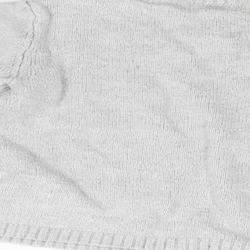 H&M Girls Grey   Pullover Jumper Size 6-7 Years