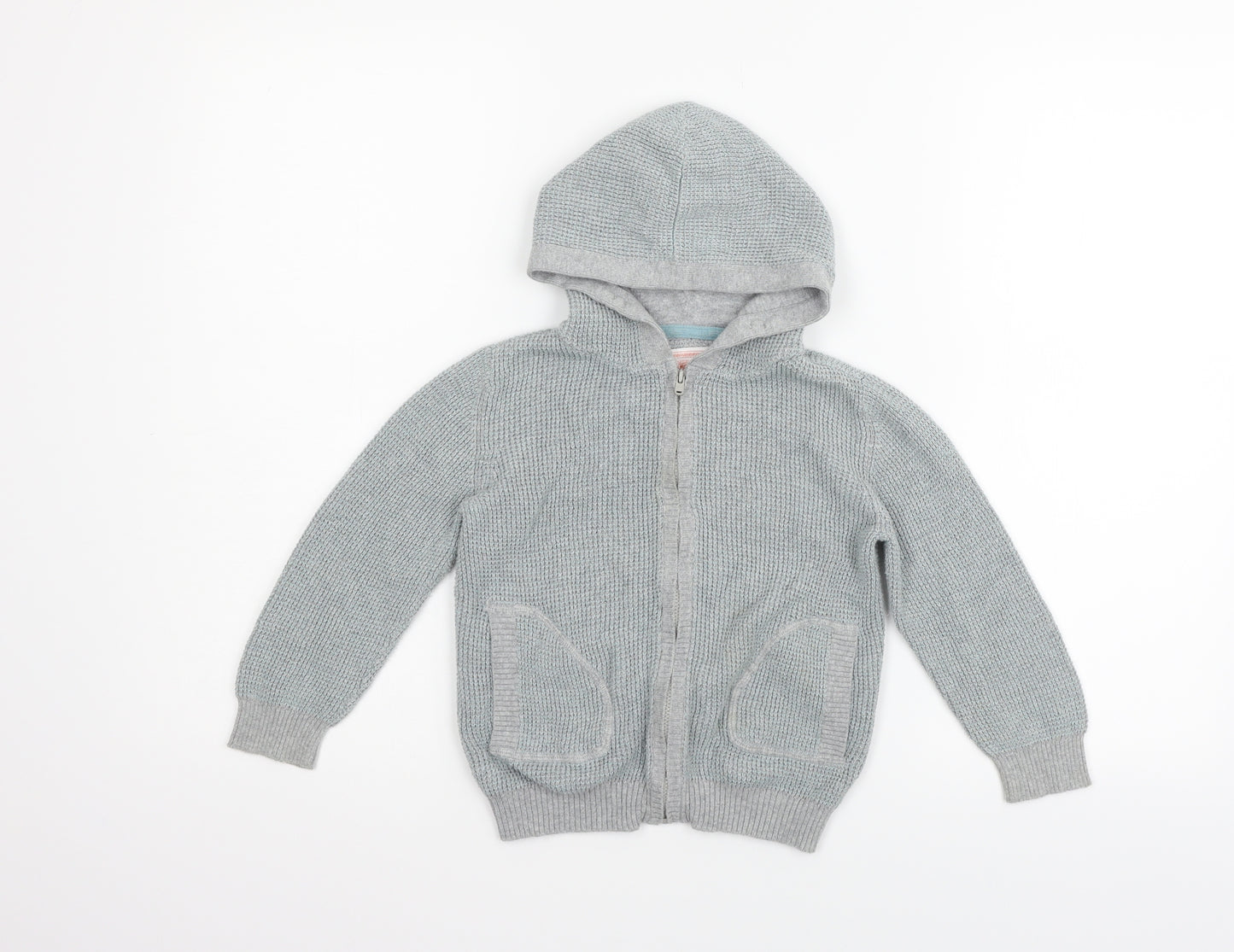 TU Girls Grey   Full Zip Jumper Size 4-5 Years
