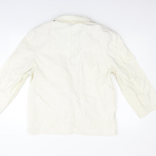 ST MICHAEL Womens Beige   Jacket Blazer Size 16
