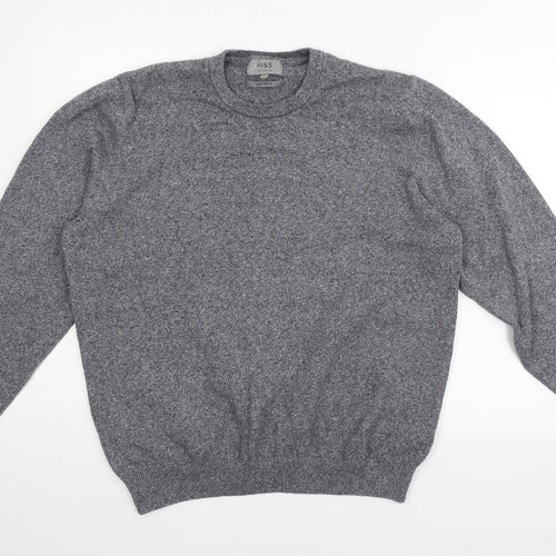 Marks and Spencer Mens Grey   Pullover Jumper Size XL