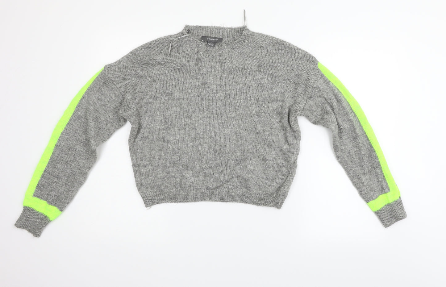 Primark Womens Grey   Pullover Jumper Size S