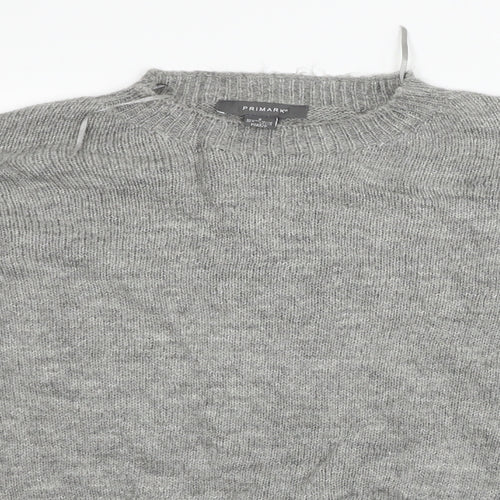 Primark Womens Grey   Pullover Jumper Size S