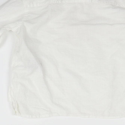NEXT Girls White   Basic Button-Up Size 5 Years