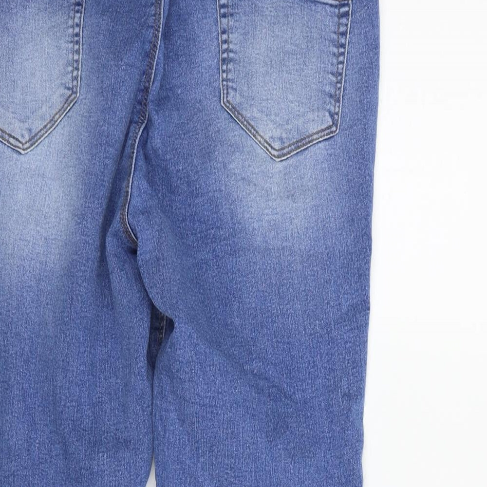 heart yours Womens Blue   Straight Jeans Size 14 L21 in