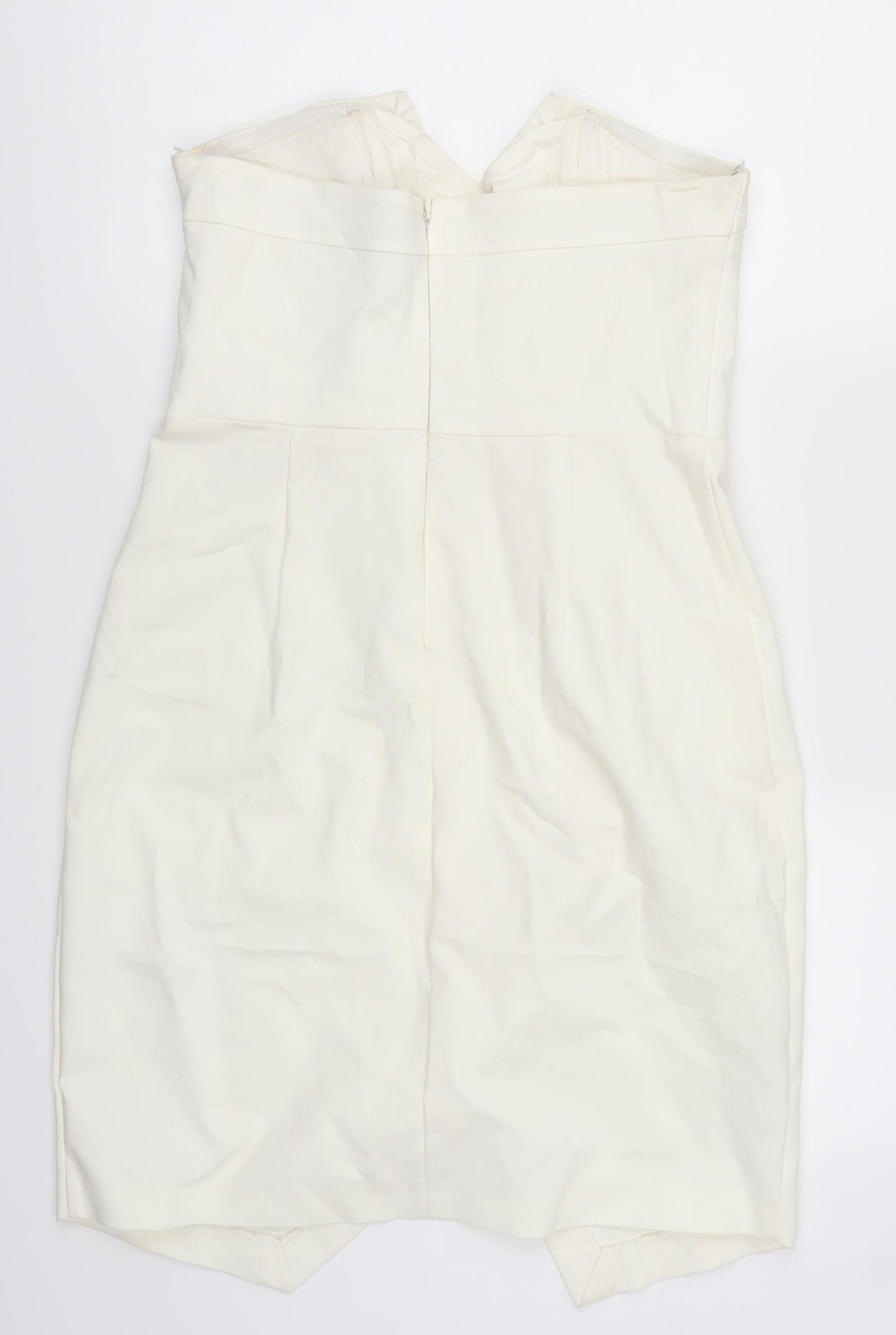 Preworn Womens White   Mini  Size 12