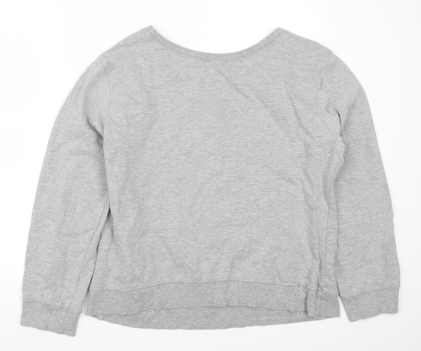 Peacocks Womens Grey   Pullover Sweatshirt Size 18  - Owl