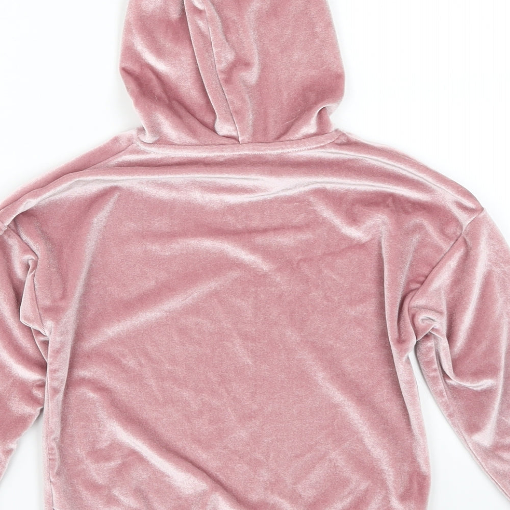 George Girls Pink   Pullover Hoodie Size 5-6 Years