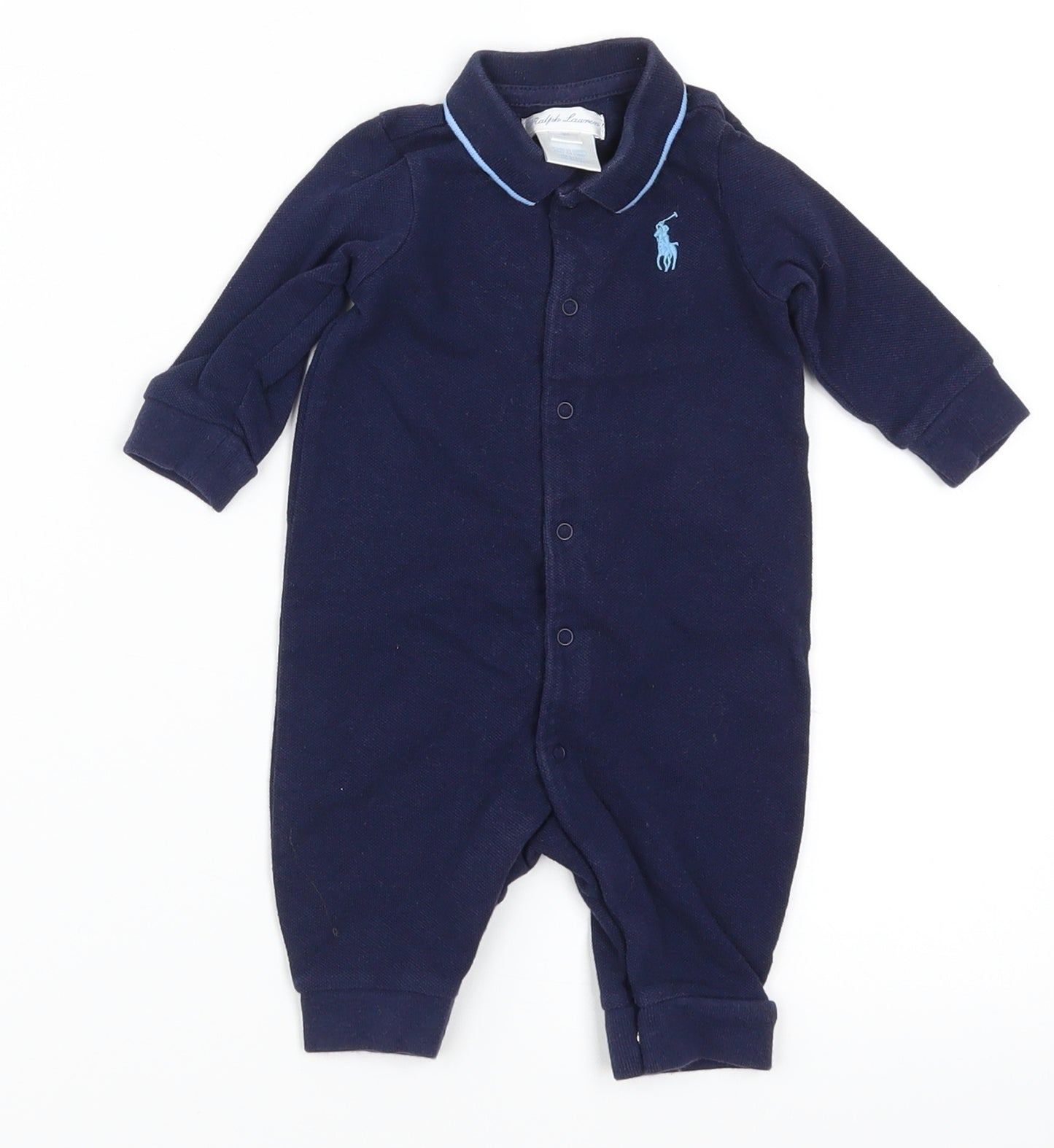 Matalan Boys Blue   Babygrow One-Piece Size 0-3 Months