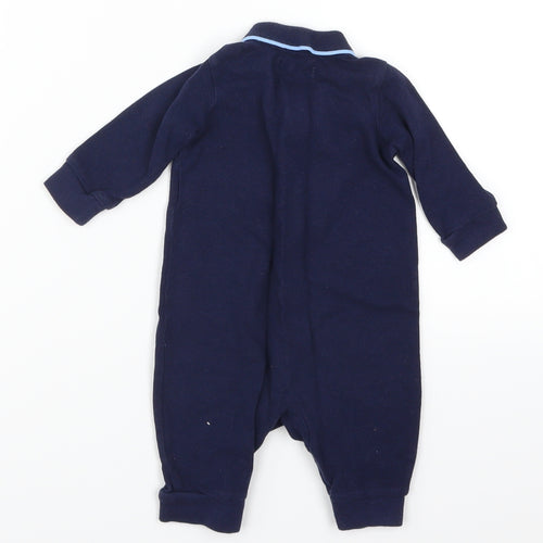 Matalan Boys Blue   Babygrow One-Piece Size 0-3 Months