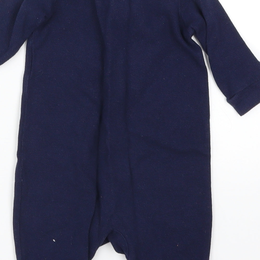 Matalan Boys Blue   Babygrow One-Piece Size 0-3 Months
