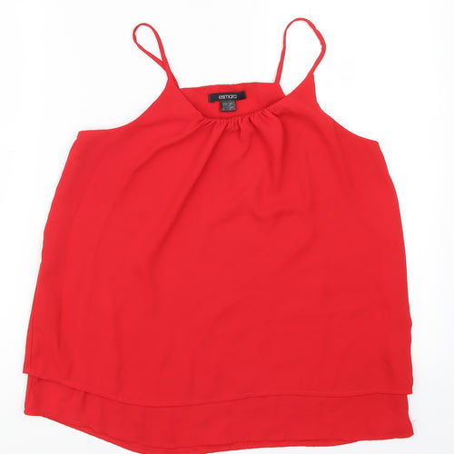 ESMARA Womens Red   Basic Tank Size 10