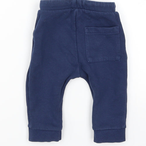 Marks and Spencer Baby Blue   Sweatpants Trousers Size 6-9 Months
