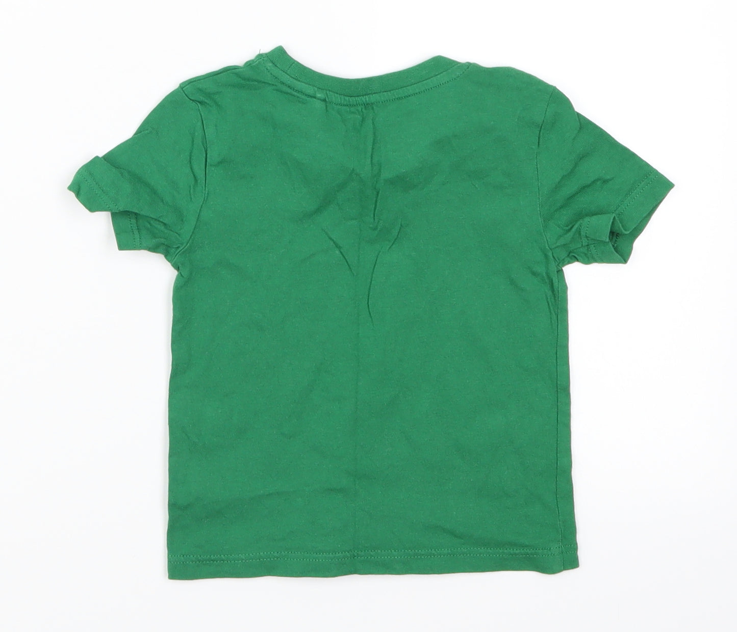 River Island Boys Green   Basic T-Shirt Size 9-12 Months