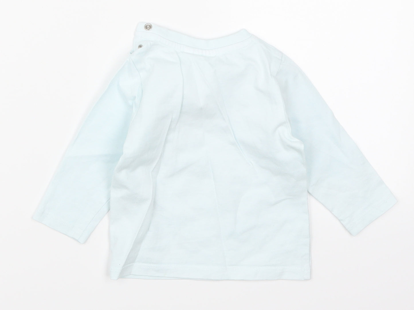 HUGO BOSS Boys Blue   Basic T-Shirt Size 12 Months