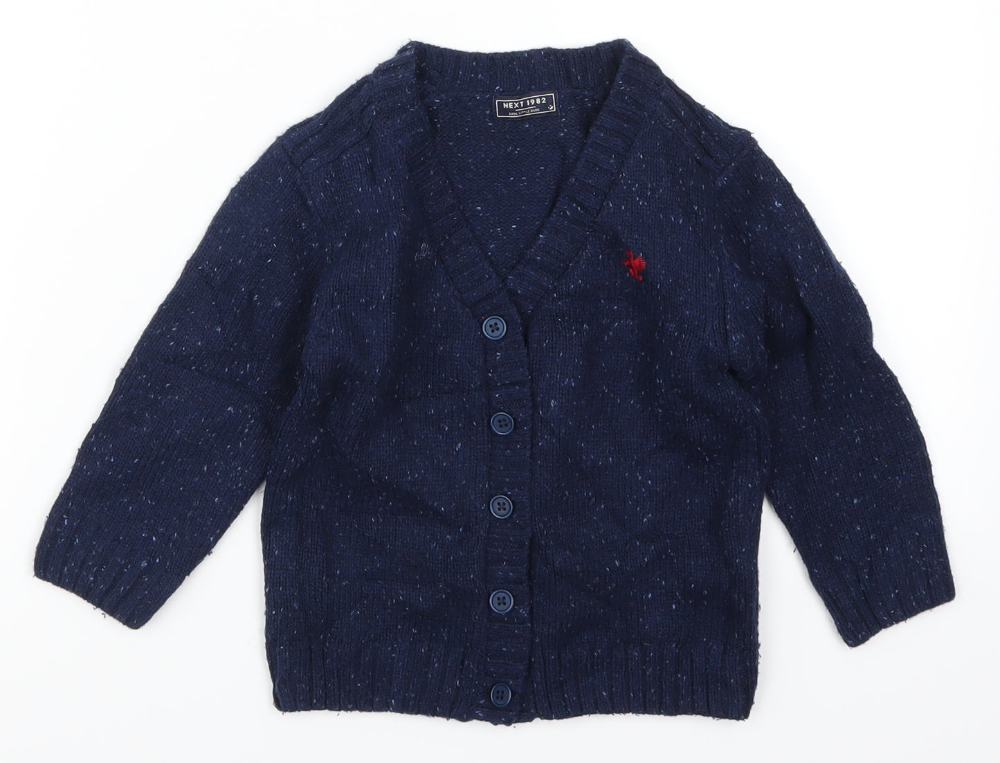 NEXT Boys Blue   Cardigan Jumper Size 12-18 Months