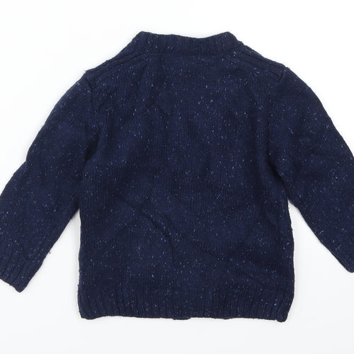 NEXT Boys Blue   Cardigan Jumper Size 12-18 Months