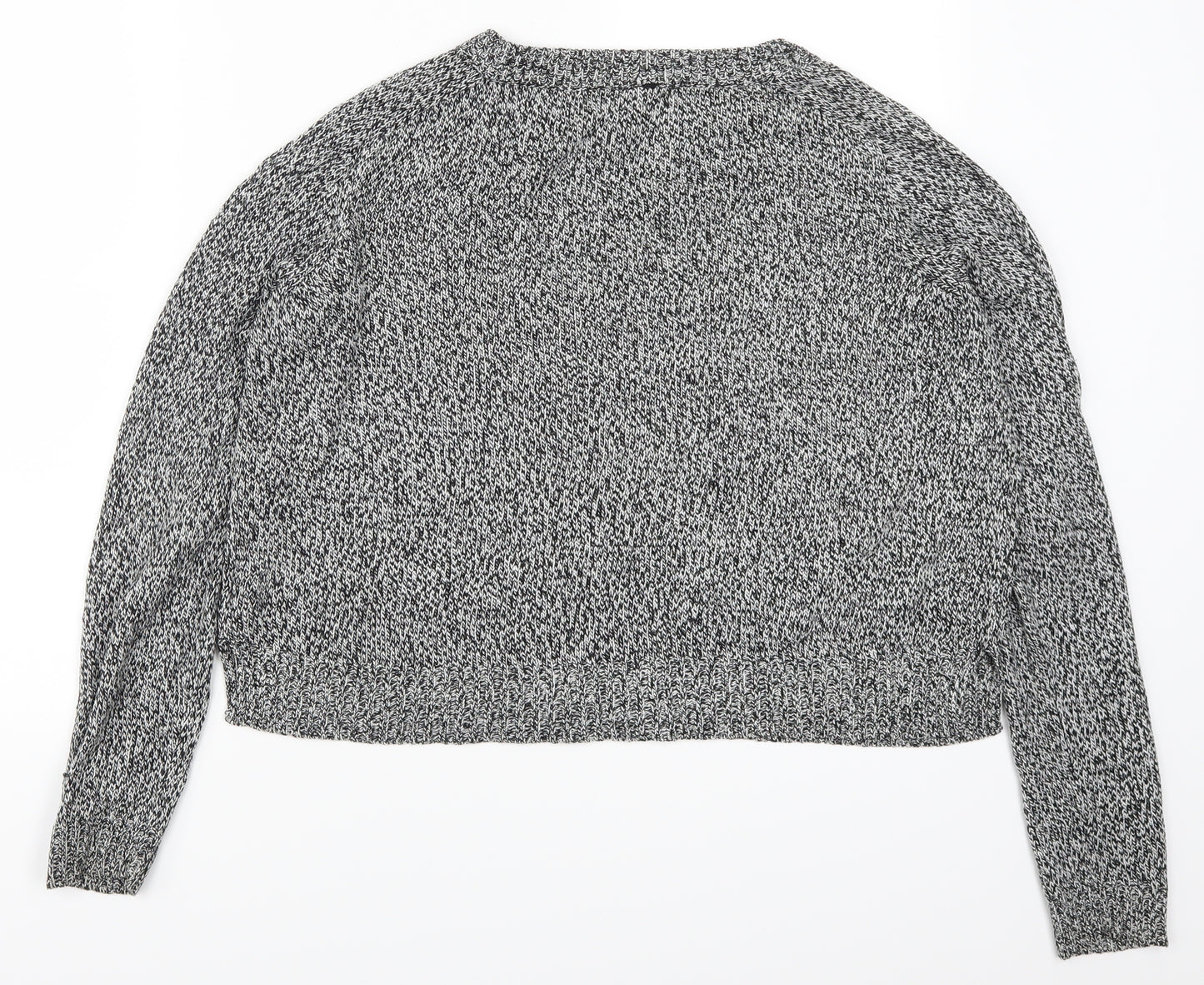 H&M Womens Grey   Pullover Jumper Size M