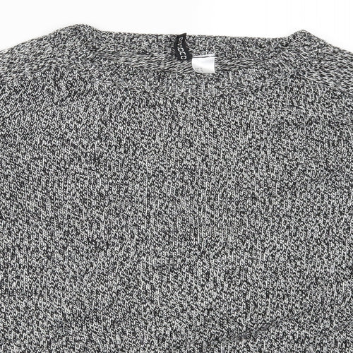 H&M Womens Grey   Pullover Jumper Size M