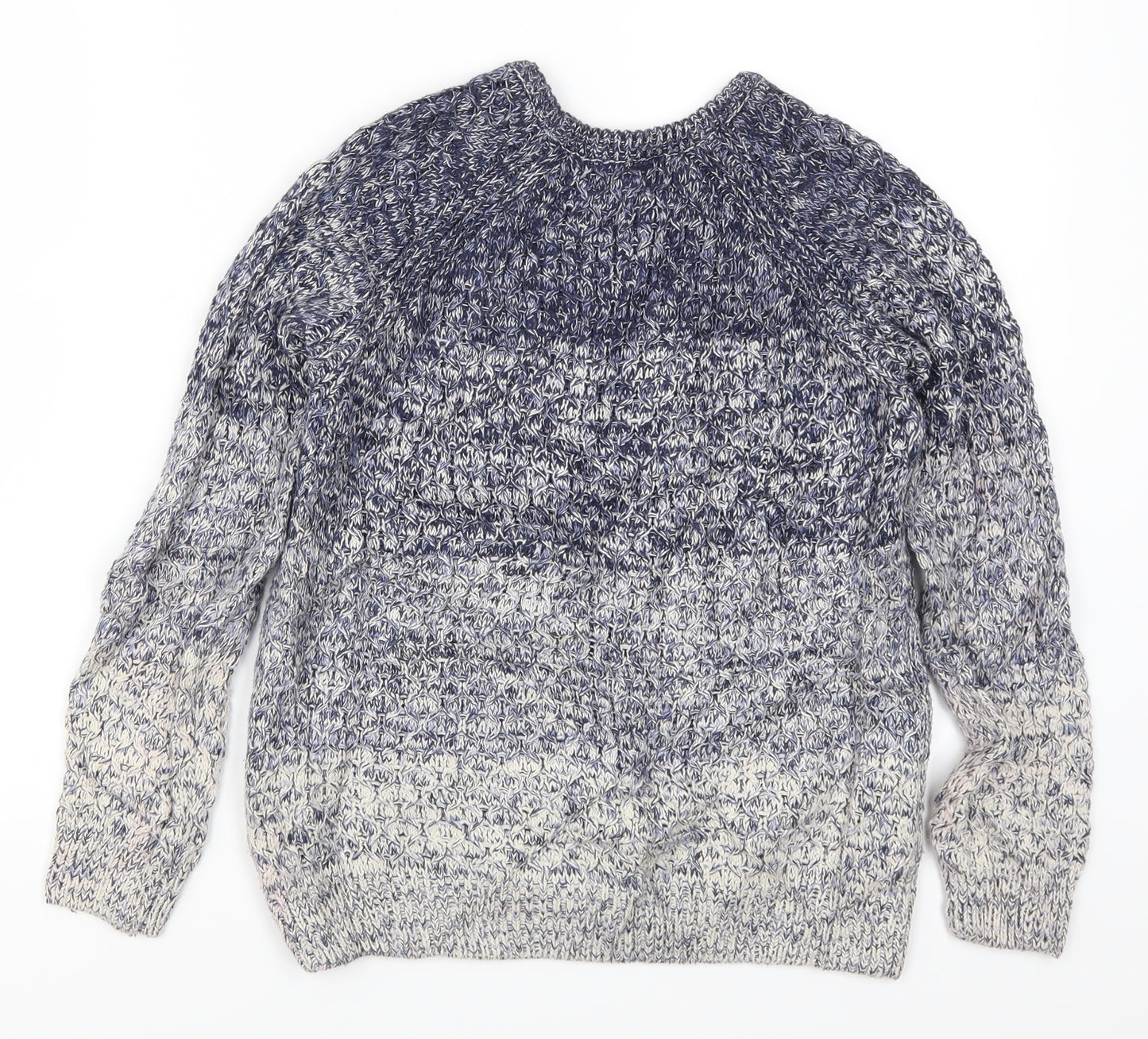 George Boys Blue   Pullover Jumper Size 7-8 Years  - Ombre