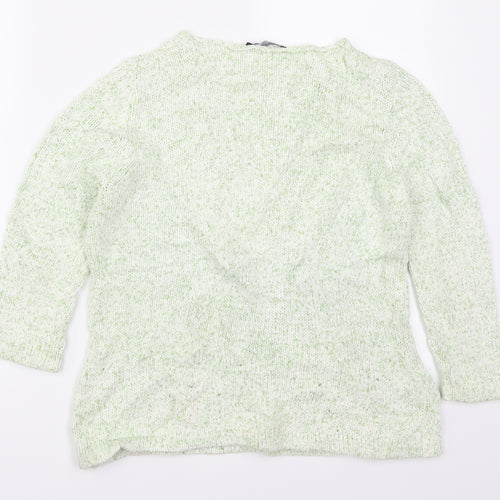DASH Womens Green   Pullover Jumper Size 10