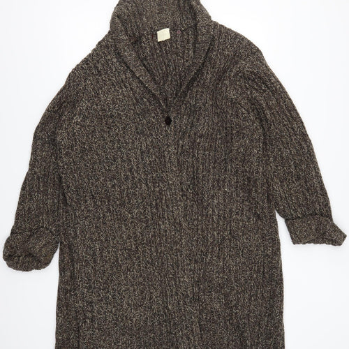 Agenda Womens Brown   Cardigan Jumper Size 28