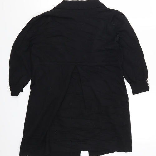 Wallis Womens Black   Cardigan Jumper Size 8