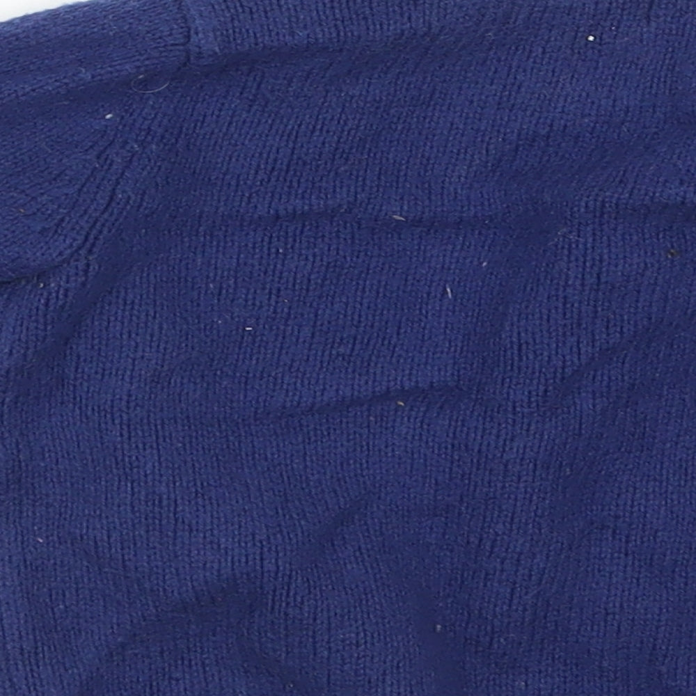 Boden Boys Blue   Cardigan Jumper Size 12-18 Months
