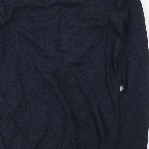 I Love H81 Womens Blue   Cardigan Jumper Size S