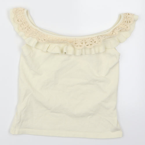 Tyler Womens Beige   Basic Tank Size 14