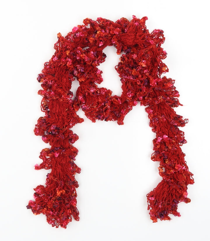 Preworn Womens Red Scarf