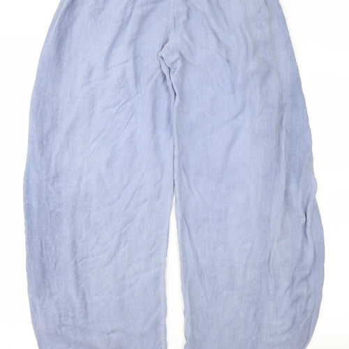 Made in Italy Womens Grey   Harem Trousers Size 34 in L30 in