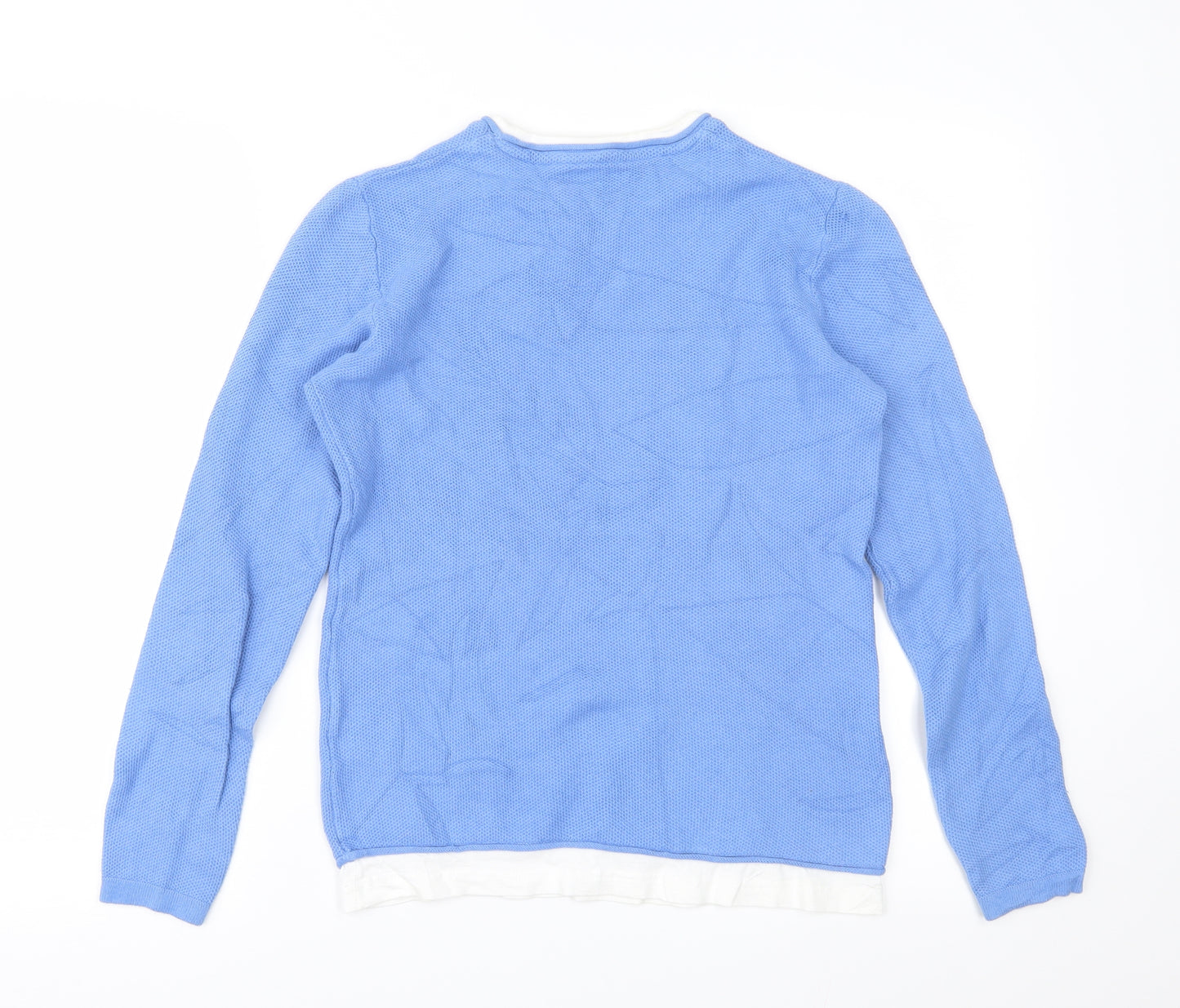 Pull&Bear Womens Blue   Pullover Jumper Size XS