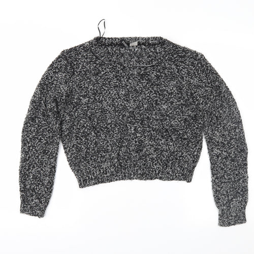 Divided Womens Grey   Pullover Jumper Size M