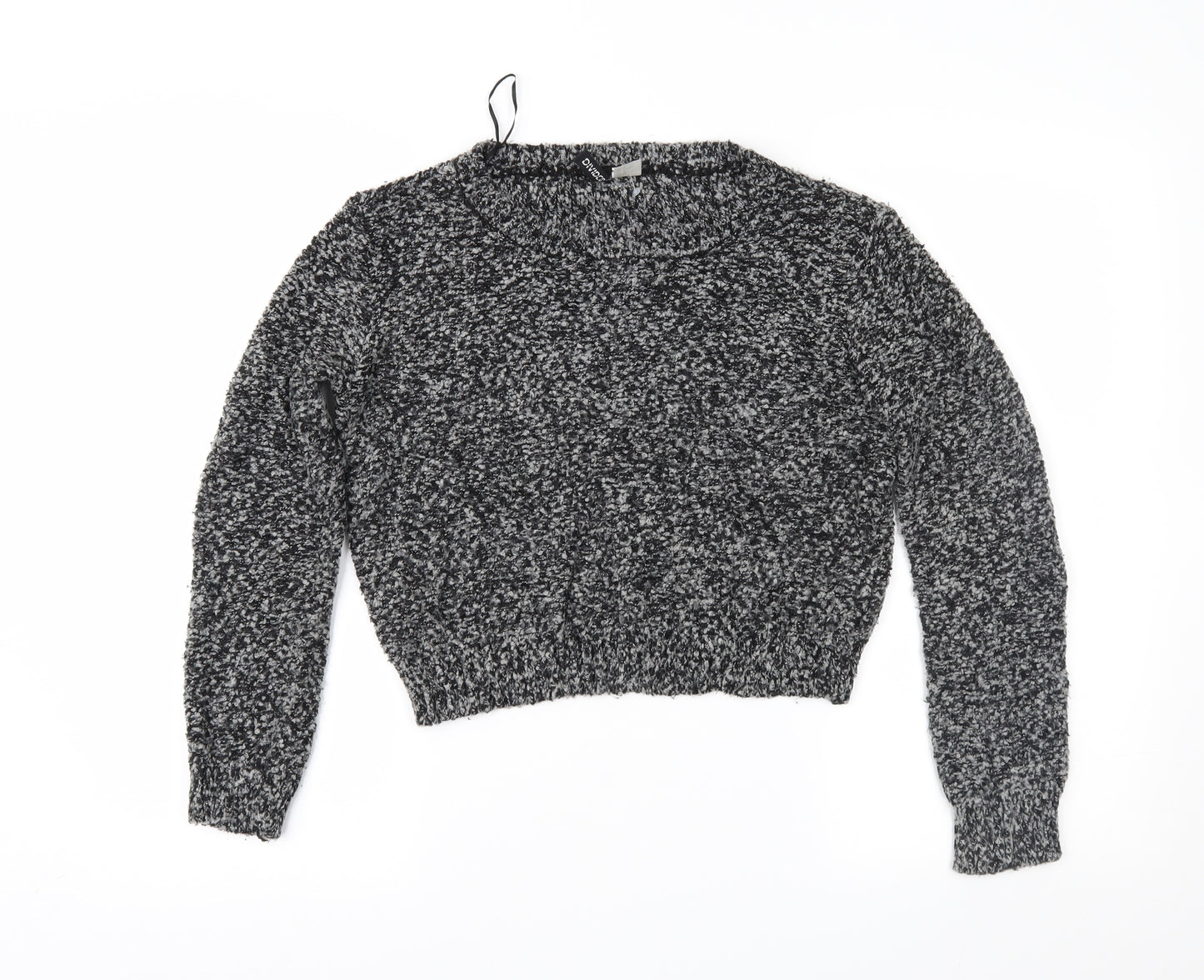 Divided Womens Grey   Pullover Jumper Size M