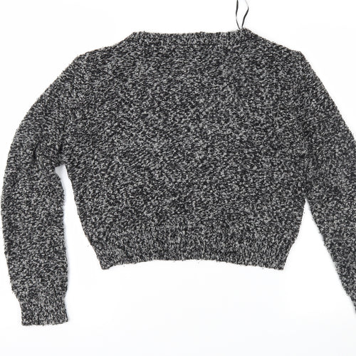 Divided Womens Grey   Pullover Jumper Size M