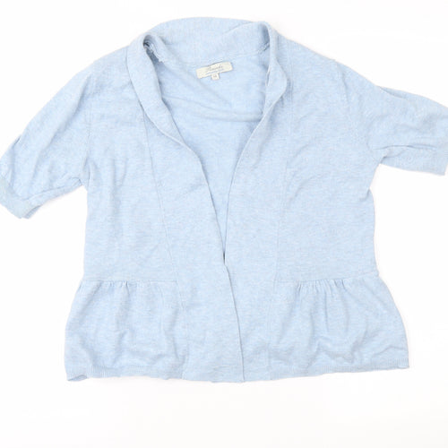 Peacocks Womens Blue   Cardigan Jumper Size 14