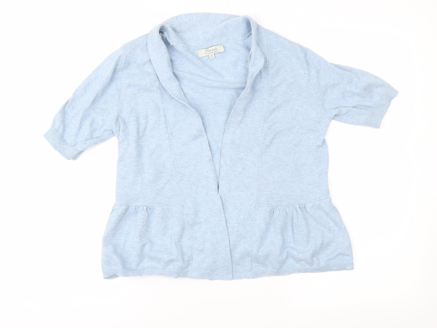 Peacocks Womens Blue   Cardigan Jumper Size 14