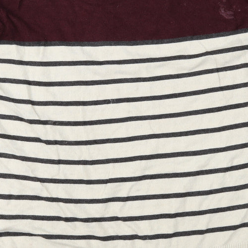 Cedar Wood State Mens Brown Striped  Pullover Jumper Size XL