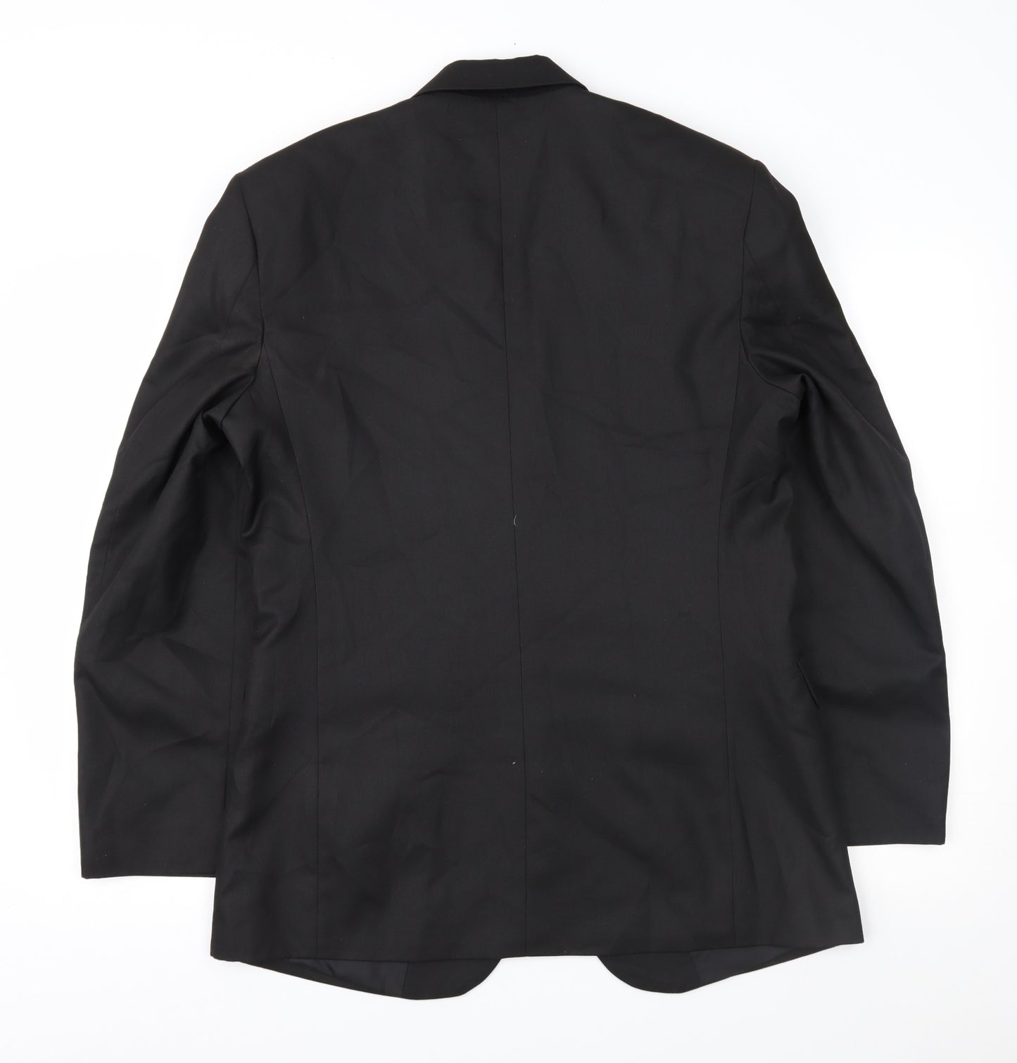Outlaw Mens Black   Jacket Suit Jacket Size 38
