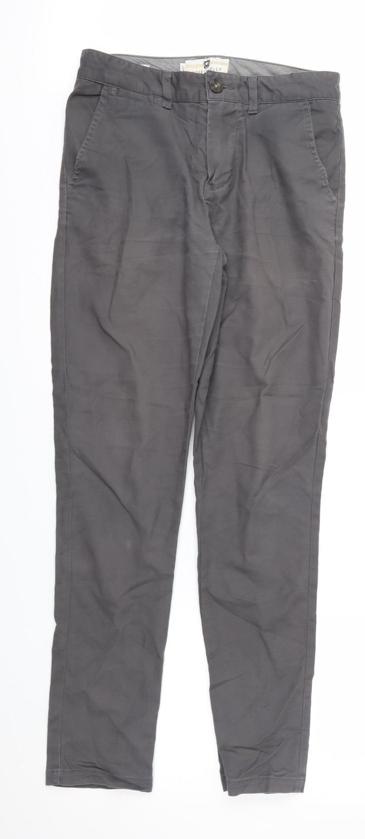 Steel & Jelly Mens Grey Trousers Size 30 L31 in