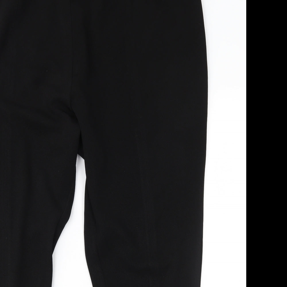 Yours Womens Black   Trousers  Size 26 L26 in