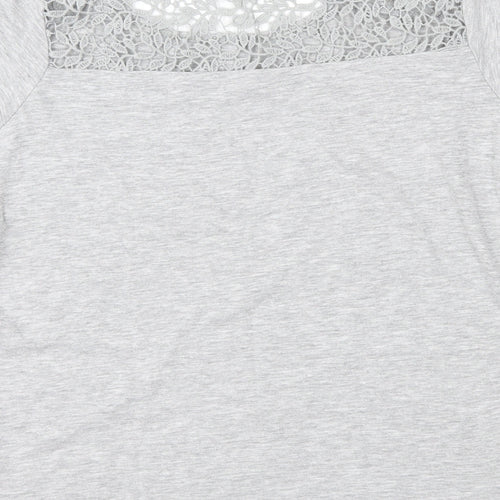 Primark Womens Grey   Basic T-Shirt Size 10
