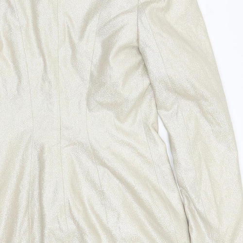 Misspap Womens Silver   A-Line  Size 14