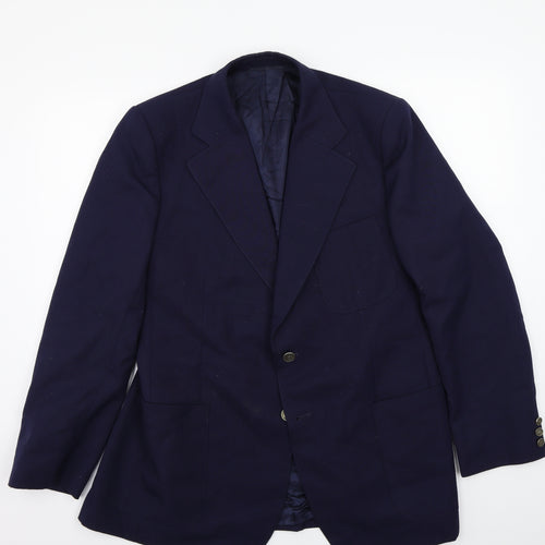 Preworn Mens Blue   Jacket Suit Jacket