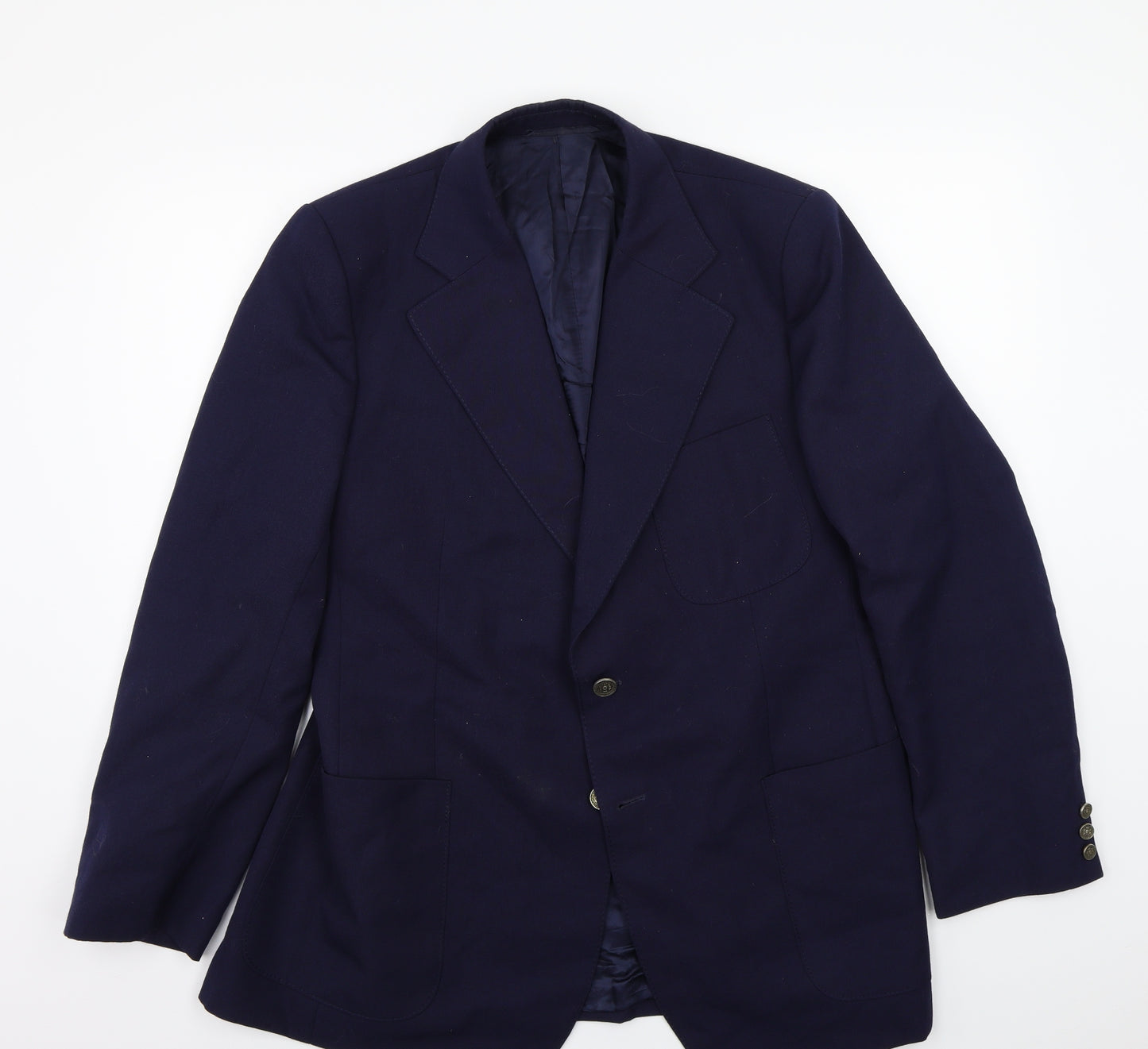 Preworn Mens Blue   Jacket Suit Jacket